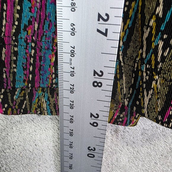 Womens 2 Pc Mark Singer Softwear Multicolor Open Front Blazer & Tank Top Size XL - Picture 8 of 13